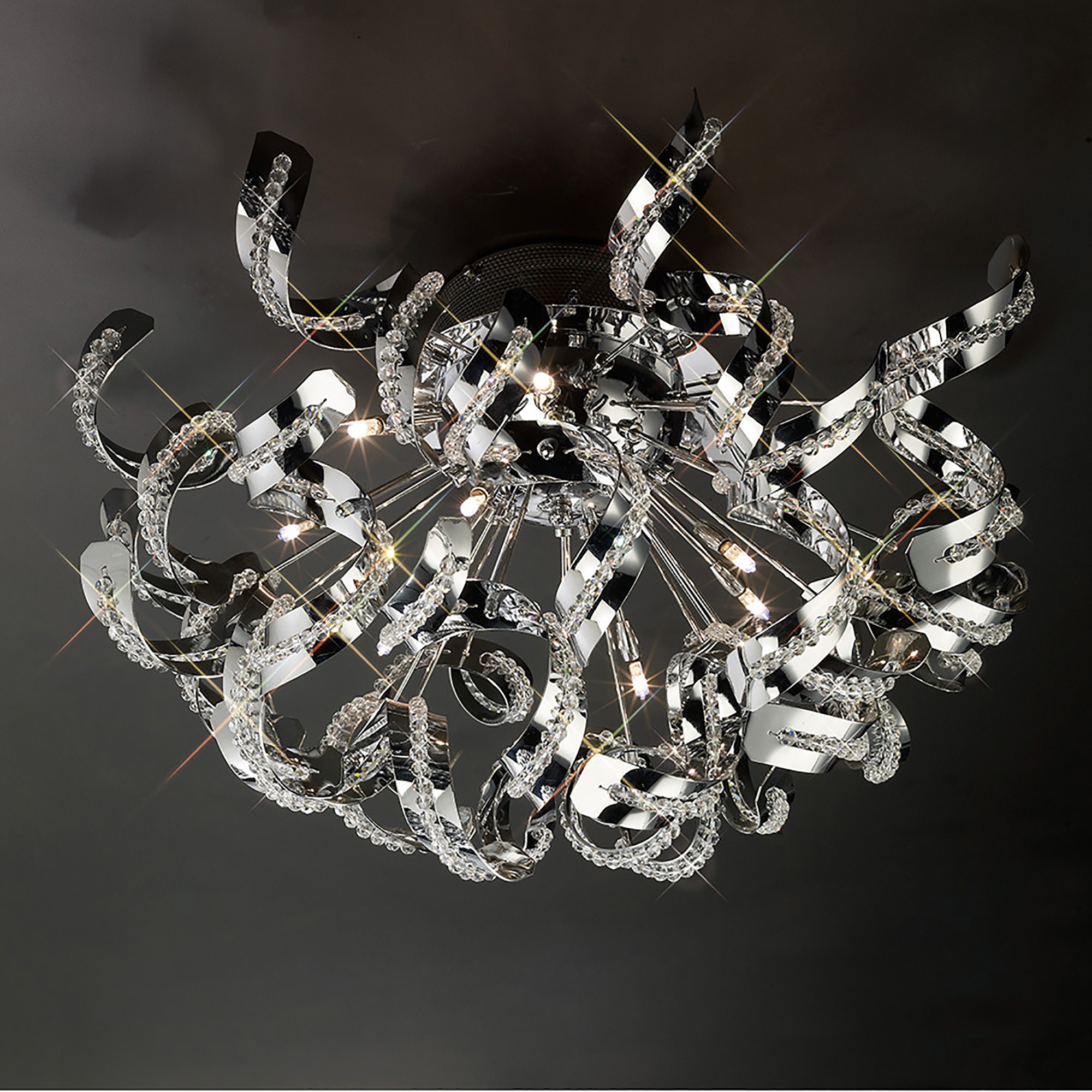 IL30553  Esme Crystal Ceiling 20 Light